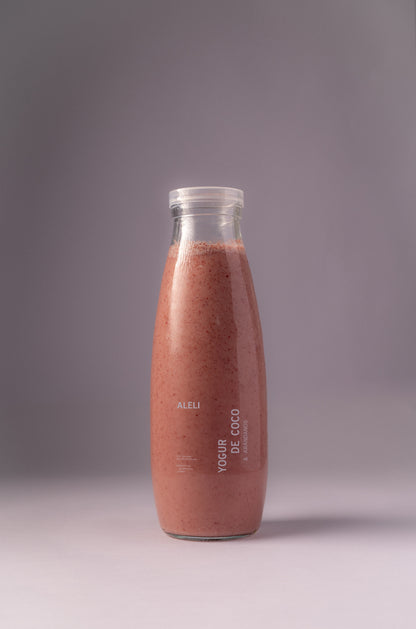 Yogur bebible de coco